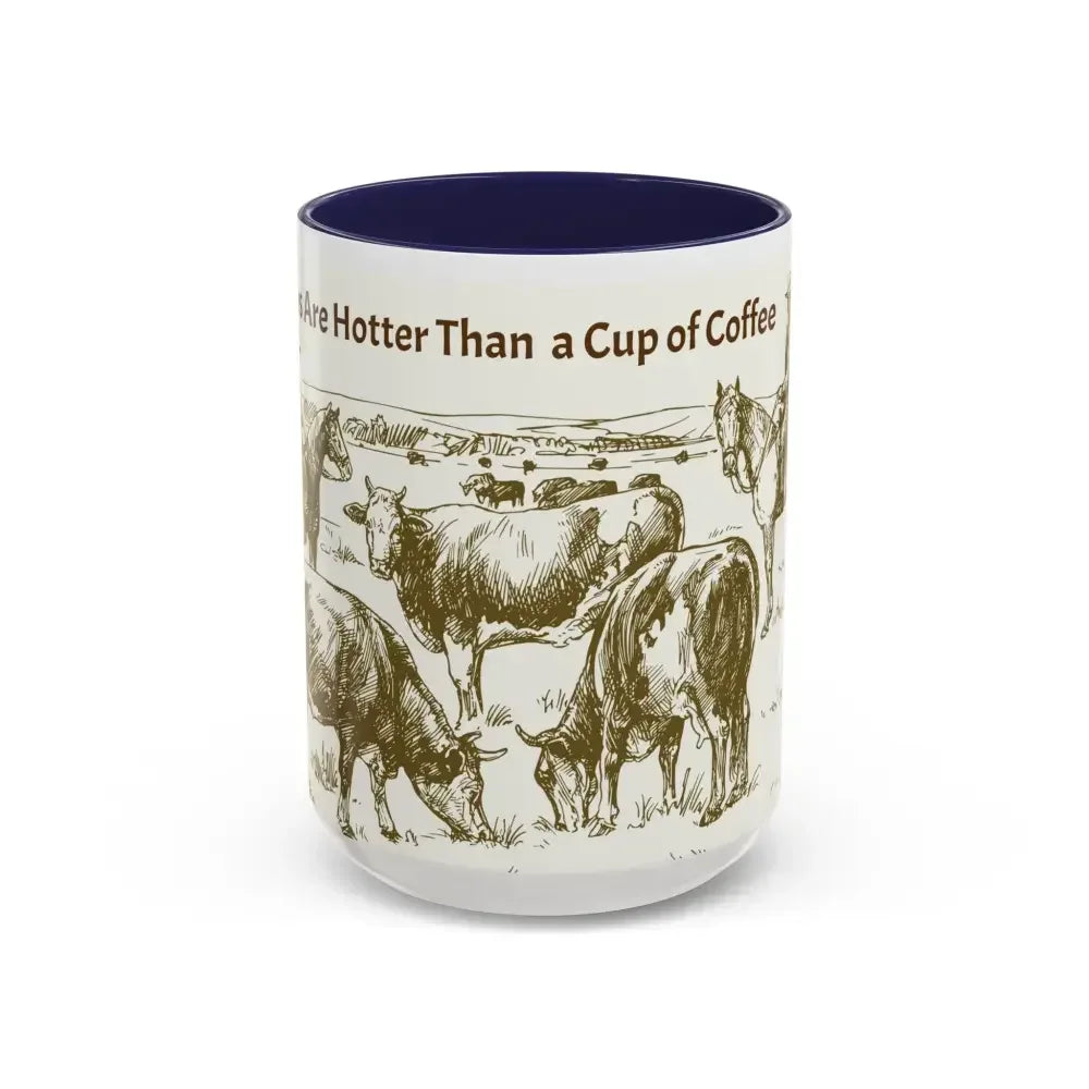 Cowboy Coffee Mug, Farmer Coffee Cup, 15oz Country Life Mug - The Best New Thing