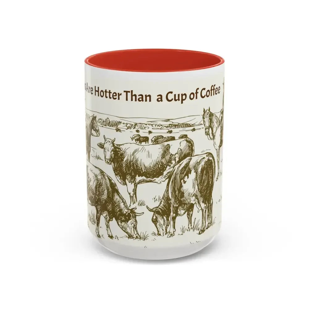 Cowboy Coffee Mug, Farmer Coffee Cup, 15oz Country Life Mug - The Best New Thing