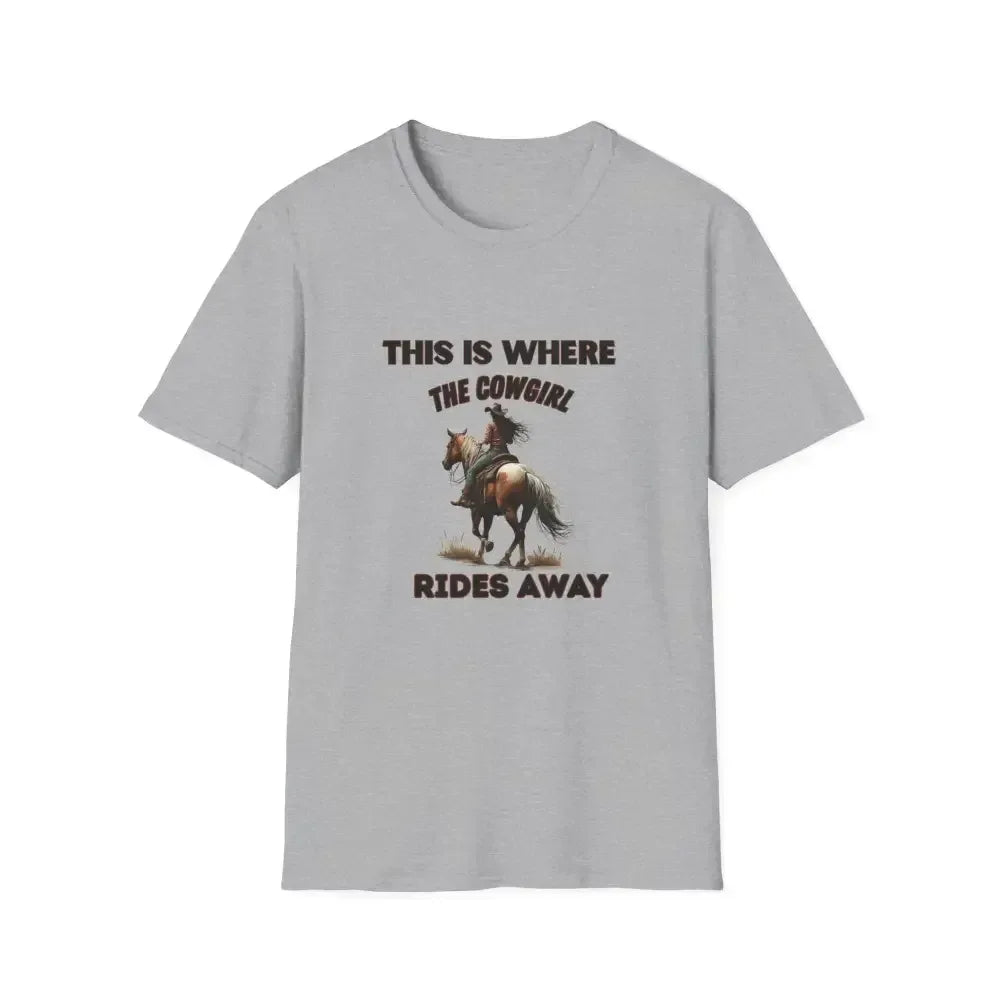 Cowgirl Adventure T-Shirt, Western Apparel, Tailriding Tee - The Best New Thing