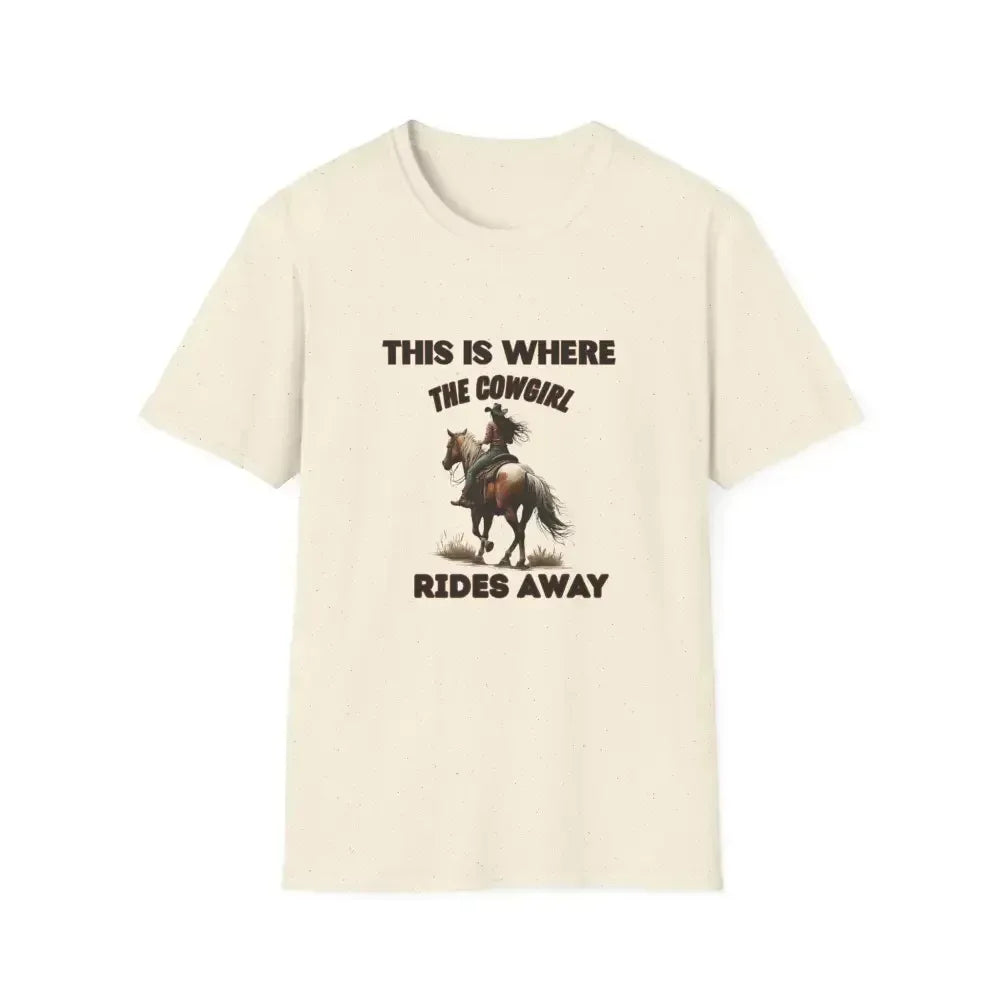 Cowgirl Adventure T-Shirt, Western Apparel, Tailriding Tee - The Best New Thing