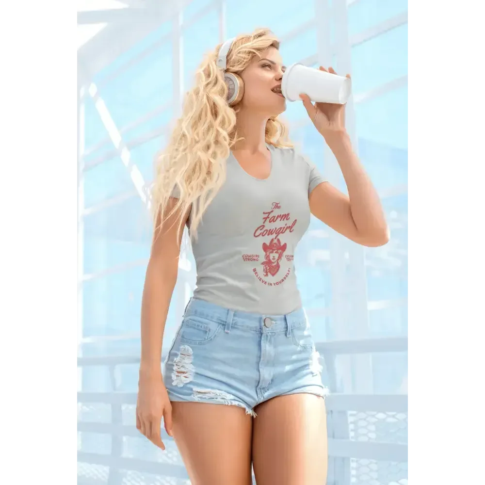 Cowgirl Strong Shirt, Country Tough Girl Tee, Motivational T-Shirt - The Best New Thing