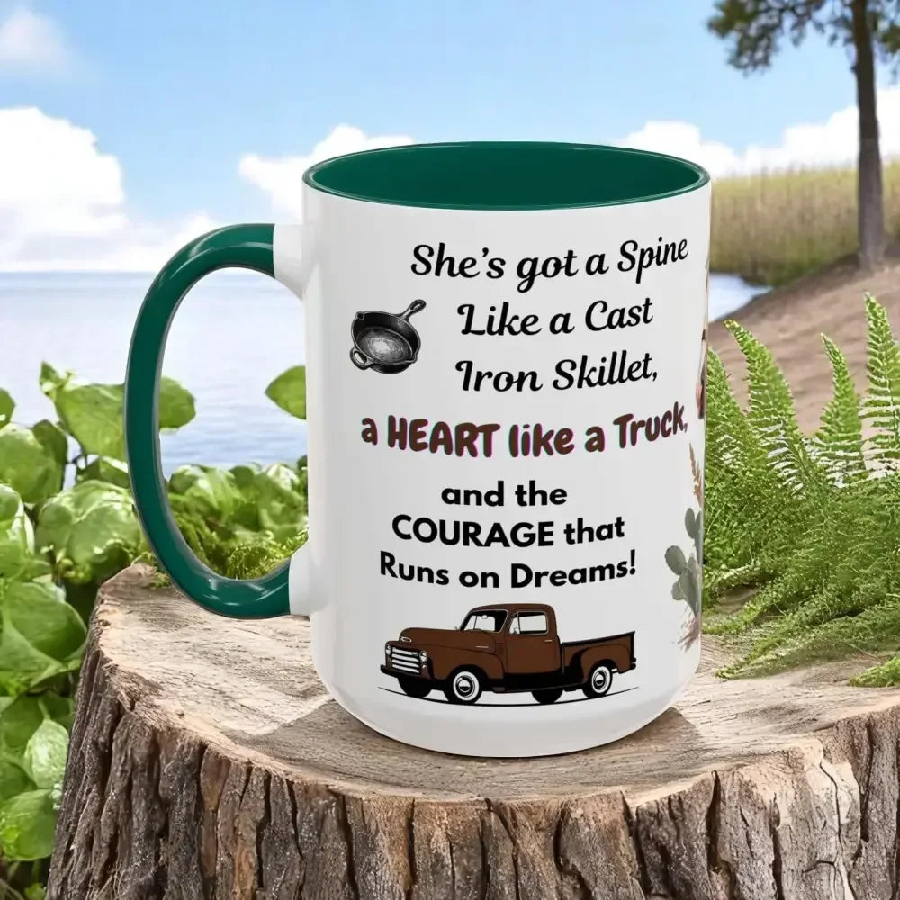 Cowgirl Tough Mug, Inspirational Western Gift, Cowgirl Coffee Mugs - The Best New Thing