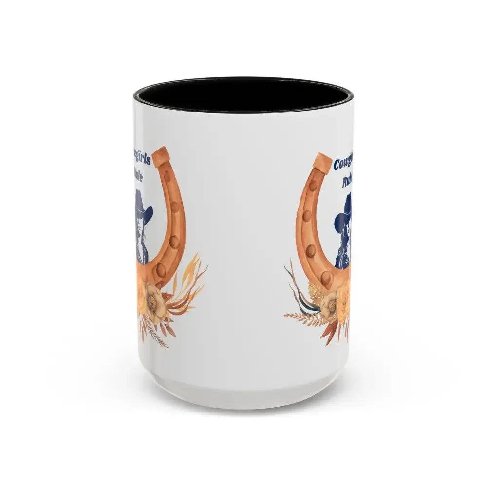 Cowgirls Rule, 15oz Coffee MUG, Country Mug, Cowgirl Mug - The Best New Thing