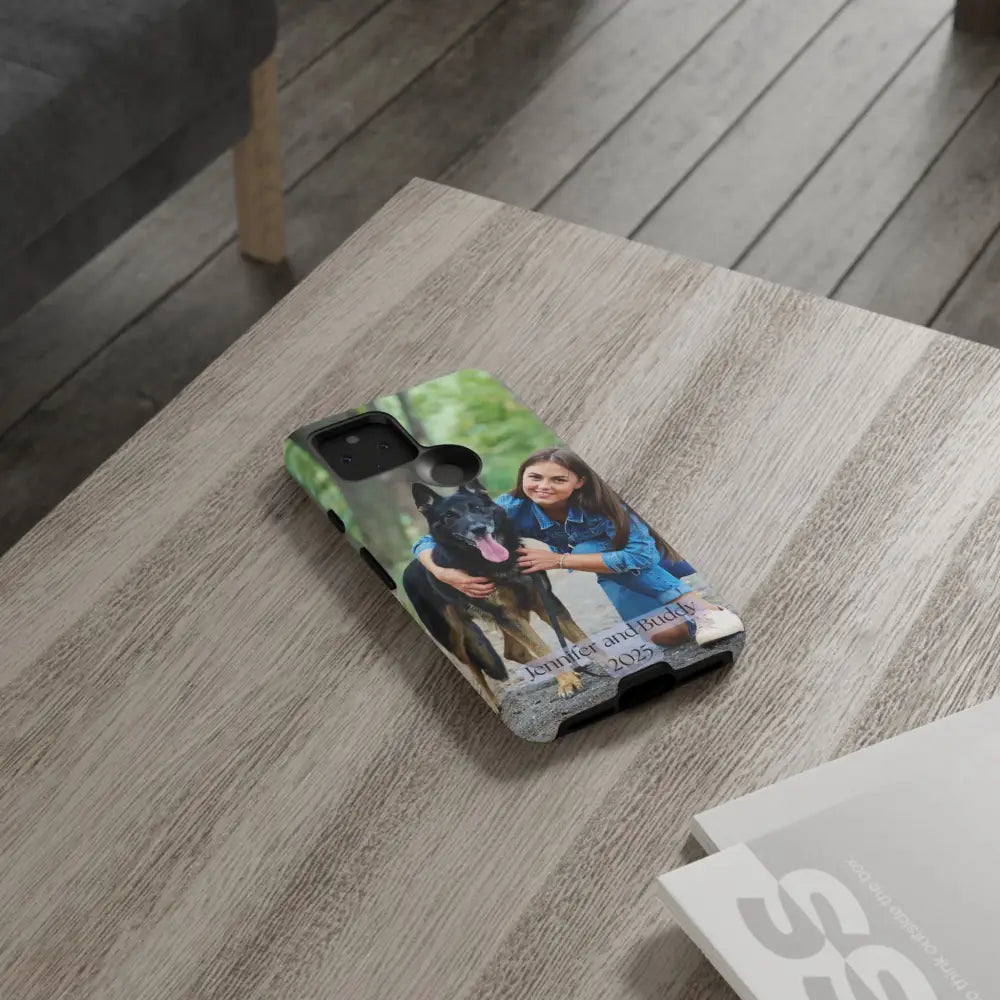 Custom Cell Phone Case for Google Pixel Personalized Tough Cases for Pet Lovers Unique Gifts - Phone Case