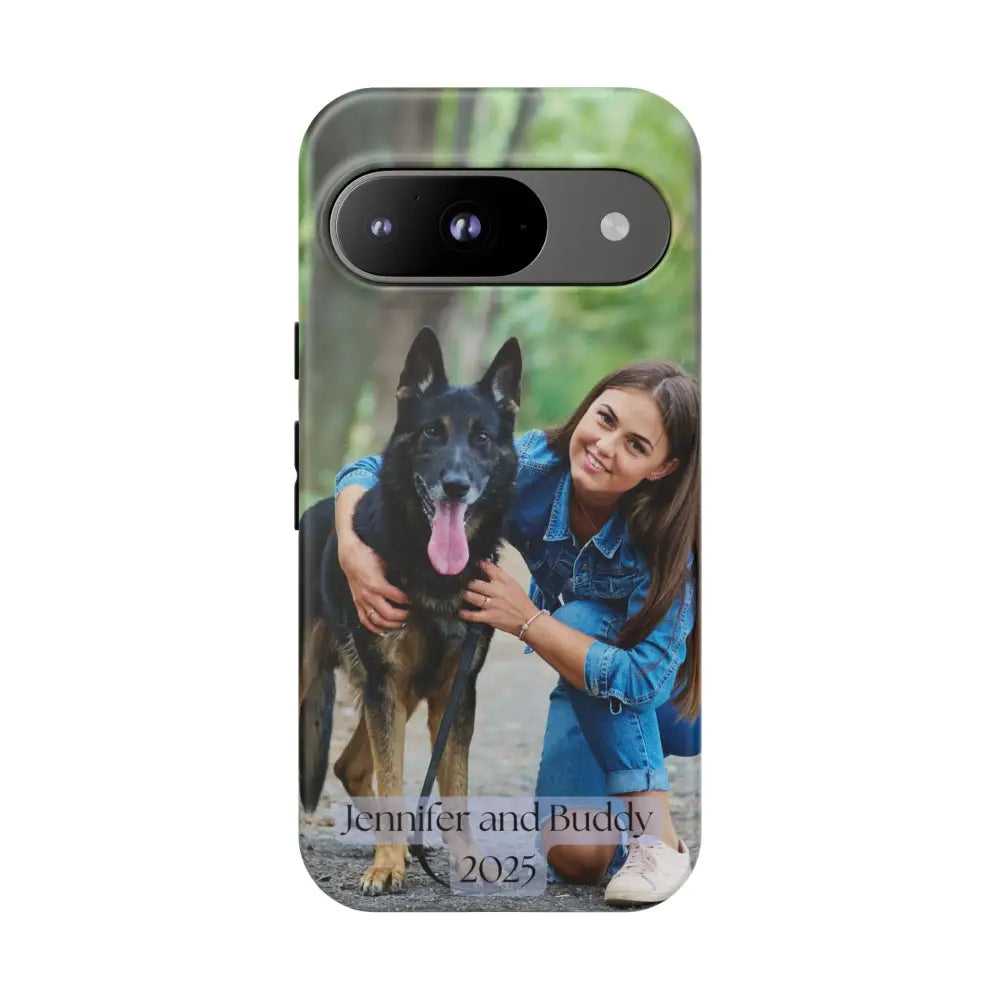 Custom Cell Phone Case for Google Pixel Personalized Tough Cases for Pet Lovers Unique Gifts - Google Pixel 9 / Matte