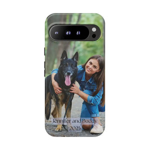 Custom Cell Phone Case for Google Pixel Personalized Tough Cases for Pet Lovers Unique Gifts - Google Pixel 9 Pro XL