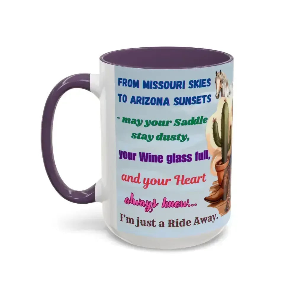 Customizable Friendship Coffee Mug - Cowgirl Friendship Gifts Western Gift Ideas - Mugs