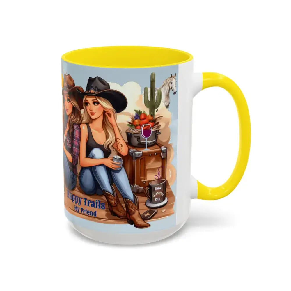 Customizable Friendship Coffee Mug - Cowgirl Friendship Gifts Western Gift Ideas - Mugs