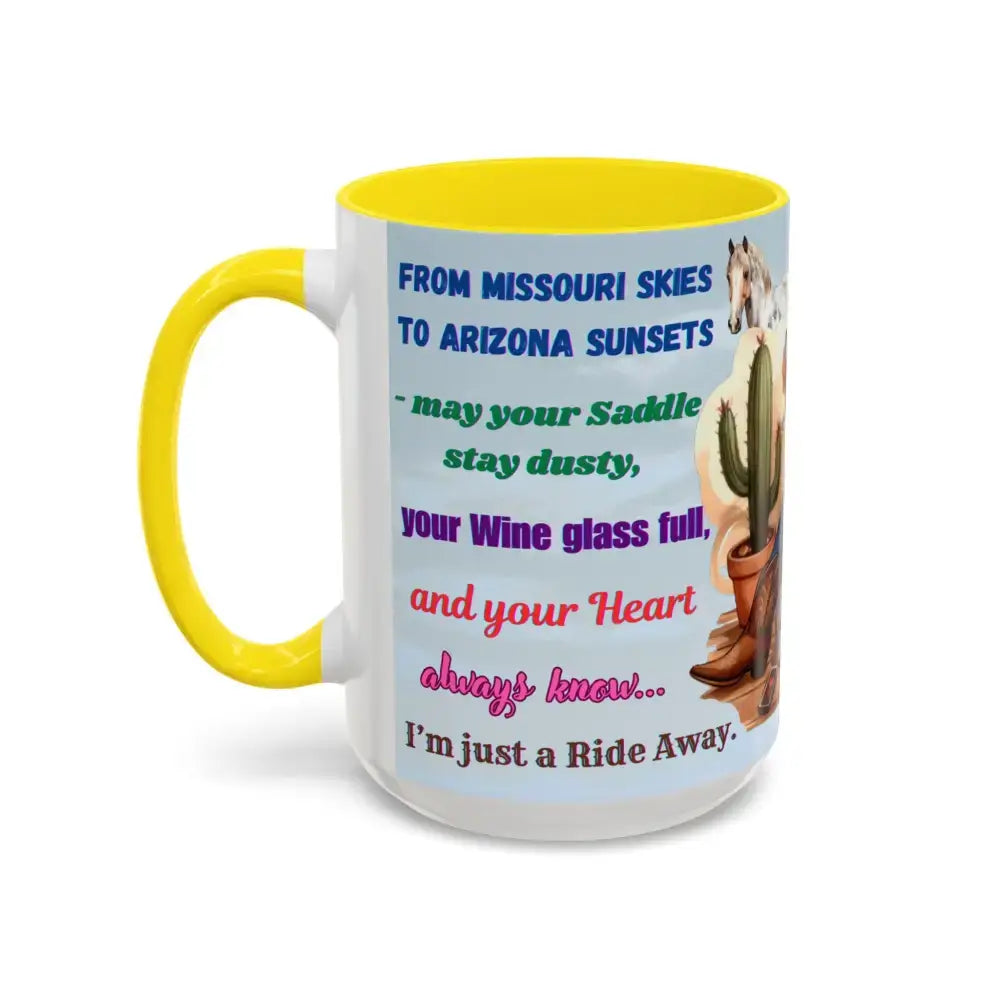 Customizable Friendship Coffee Mug - Cowgirl Friendship Gifts Western Gift Ideas - Mugs