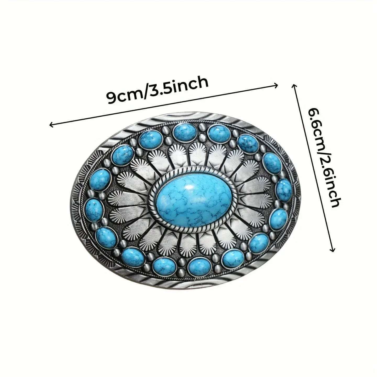 Western Belt Buckle, Large Belt Buckle for Cowgirls - The Best New Thing