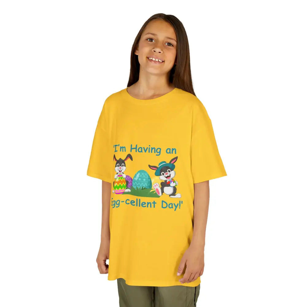 Easter T-Shirt for Kids I am Having an Egg-cellent Day Easter for Kids Clothing for Kids - Kids clothes