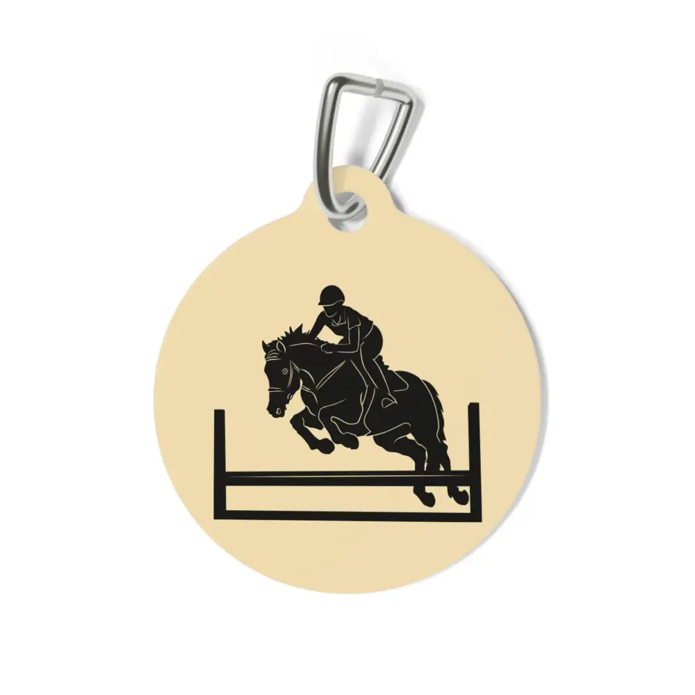 Equestrian Prayer Tack Tag Horse Lover’s Tag Unique Pet Accessory Gift for Animal Lovers Western Theme Tag - 1’’ - Tags