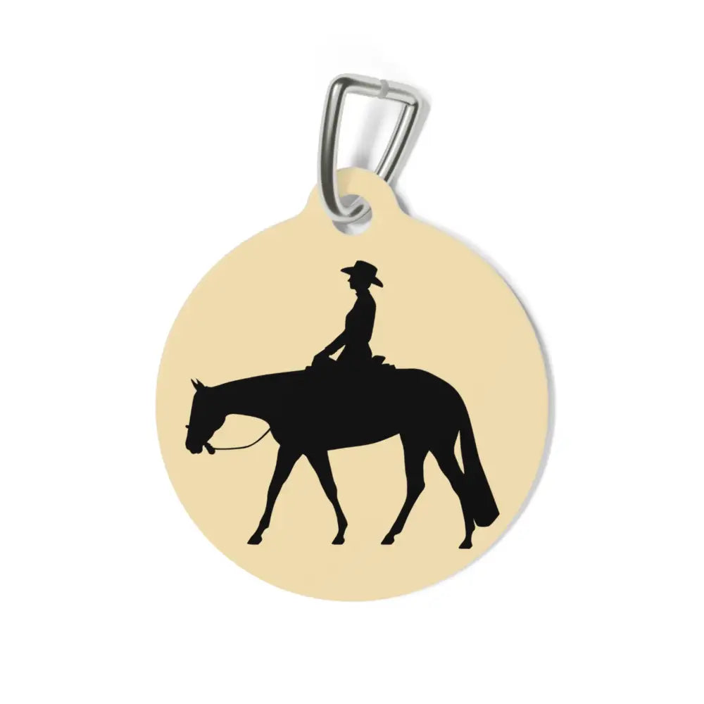 Equestrian Prayer Tack Tag Horse Lover’s Tag Unique Pet Accessory Gift for Animal Lovers Western Theme Tag - 1’’ - Tags