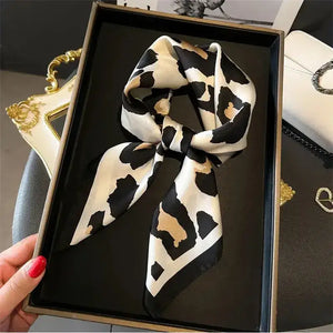 Equestrian Thin Square Neck Scarf Gift for Women Horse Lovers 27.5 x 27.5 inches - 5 / 70x70cm - Accessories