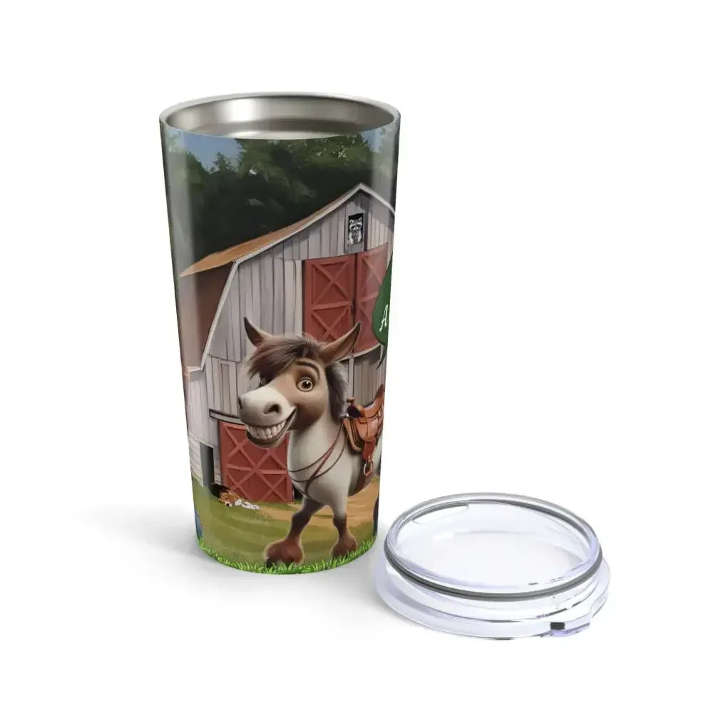 Farm Life Country Coffee Insulated Tumbler, Humorous Travel Mug - The Best New Thing