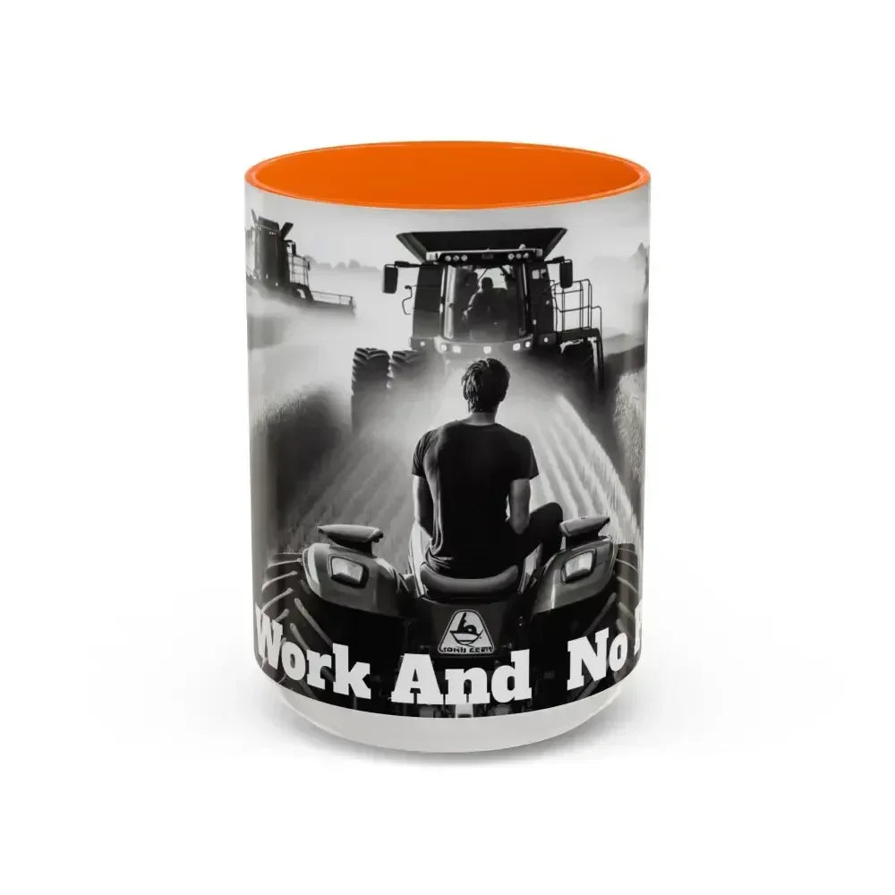 Farmer Western Gift Coffee Mug, All Work and No Play, Gifts for Him - The Best New Thing