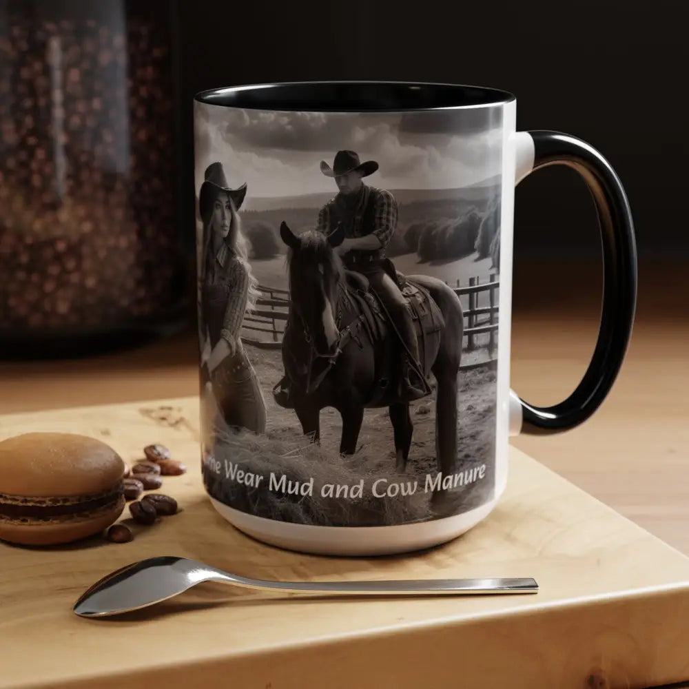 Farmers Wife Mug Funny Cowgirl Coffee Mug Trending Western Kitchen Decor 15oz - Mugs