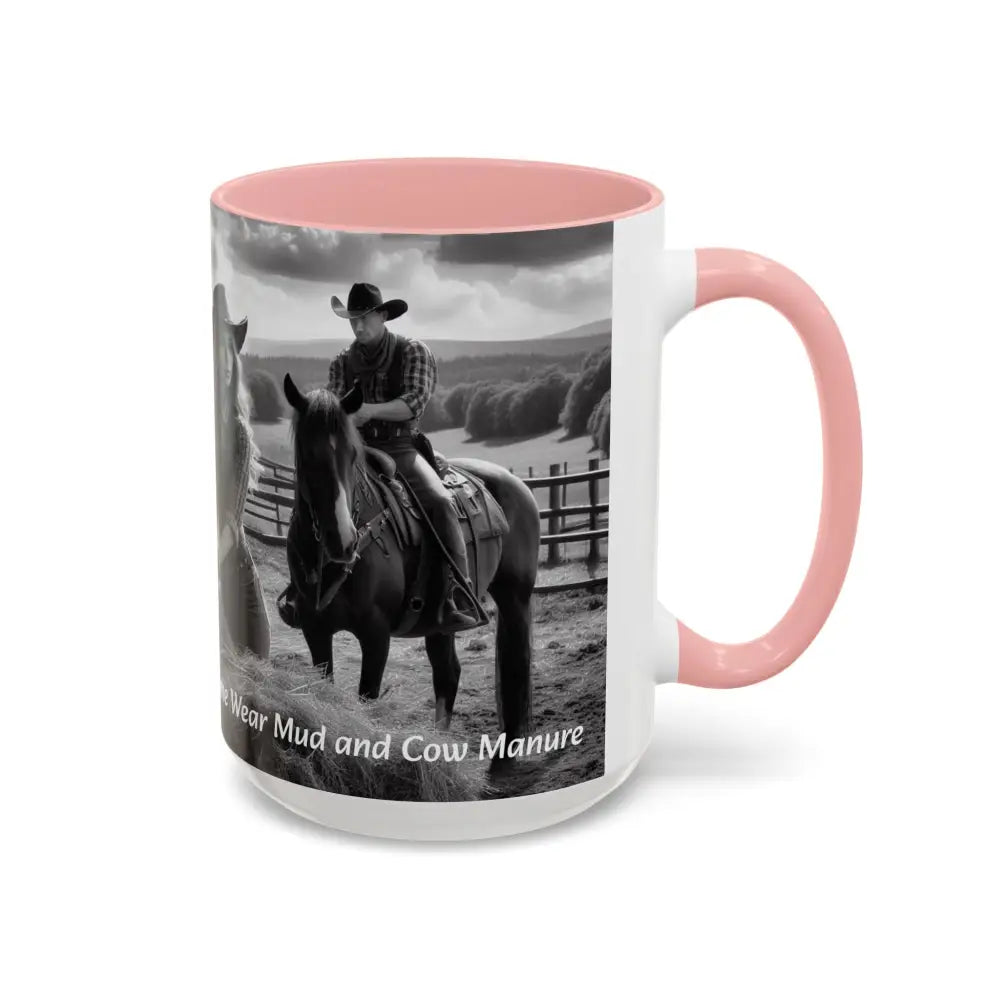 Farmers Wife Mug Funny Cowgirl Coffee Mug Trending Western Kitchen Decor 15oz - Mugs