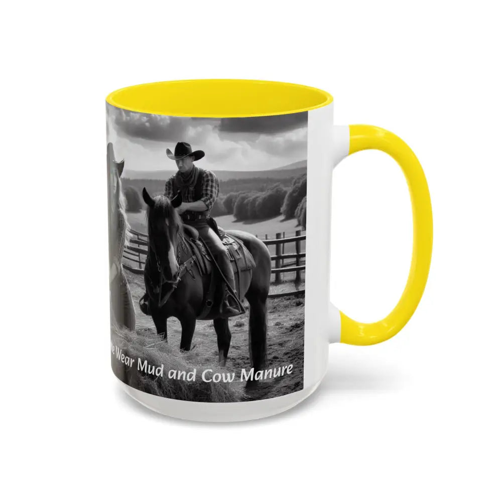 Farmers Wife Mug Funny Cowgirl Coffee Mug Trending Western Kitchen Decor 15oz - Mugs