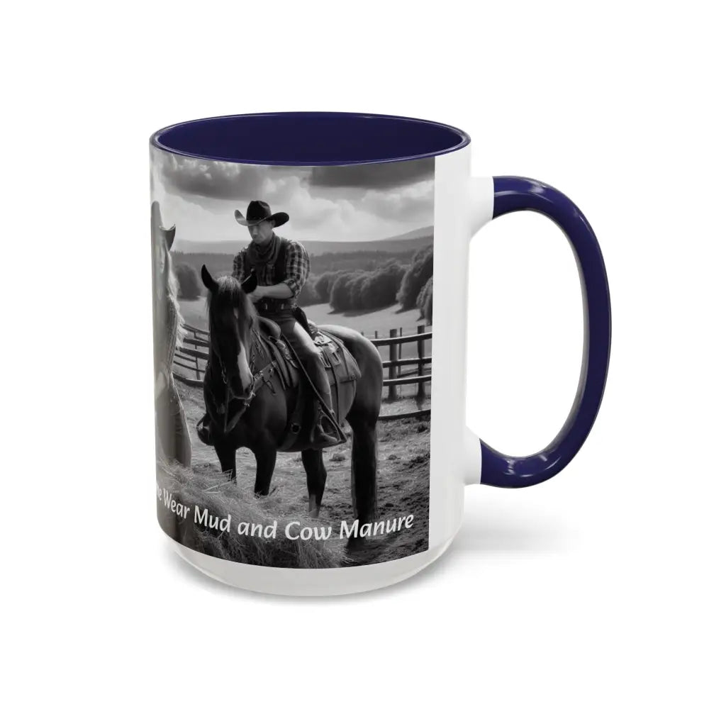 Farmers Wife Mug Funny Cowgirl Coffee Mug Trending Western Kitchen Decor 15oz - Mugs