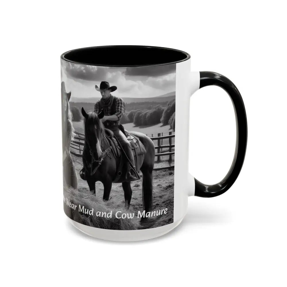 Farmers Wife Mug Funny Cowgirl Coffee Mug Trending Western Kitchen Decor 15oz - Mugs