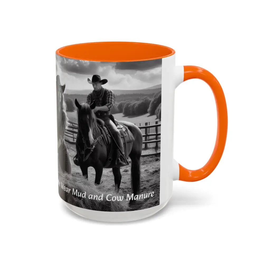 Farmers Wife Mug Funny Cowgirl Coffee Mug Trending Western Kitchen Decor 15oz - Mugs