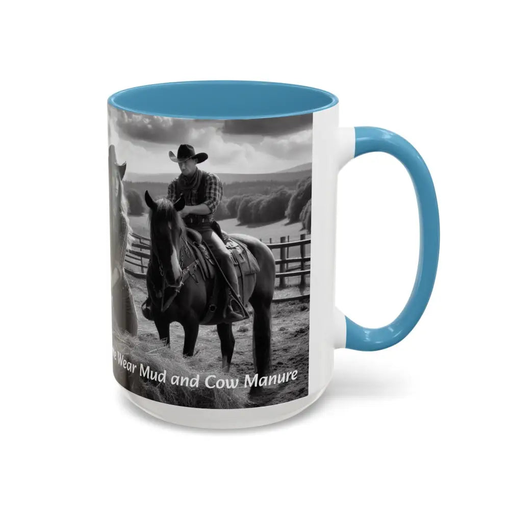 Farmers Wife Mug Funny Cowgirl Coffee Mug Trending Western Kitchen Decor 15oz - Mugs