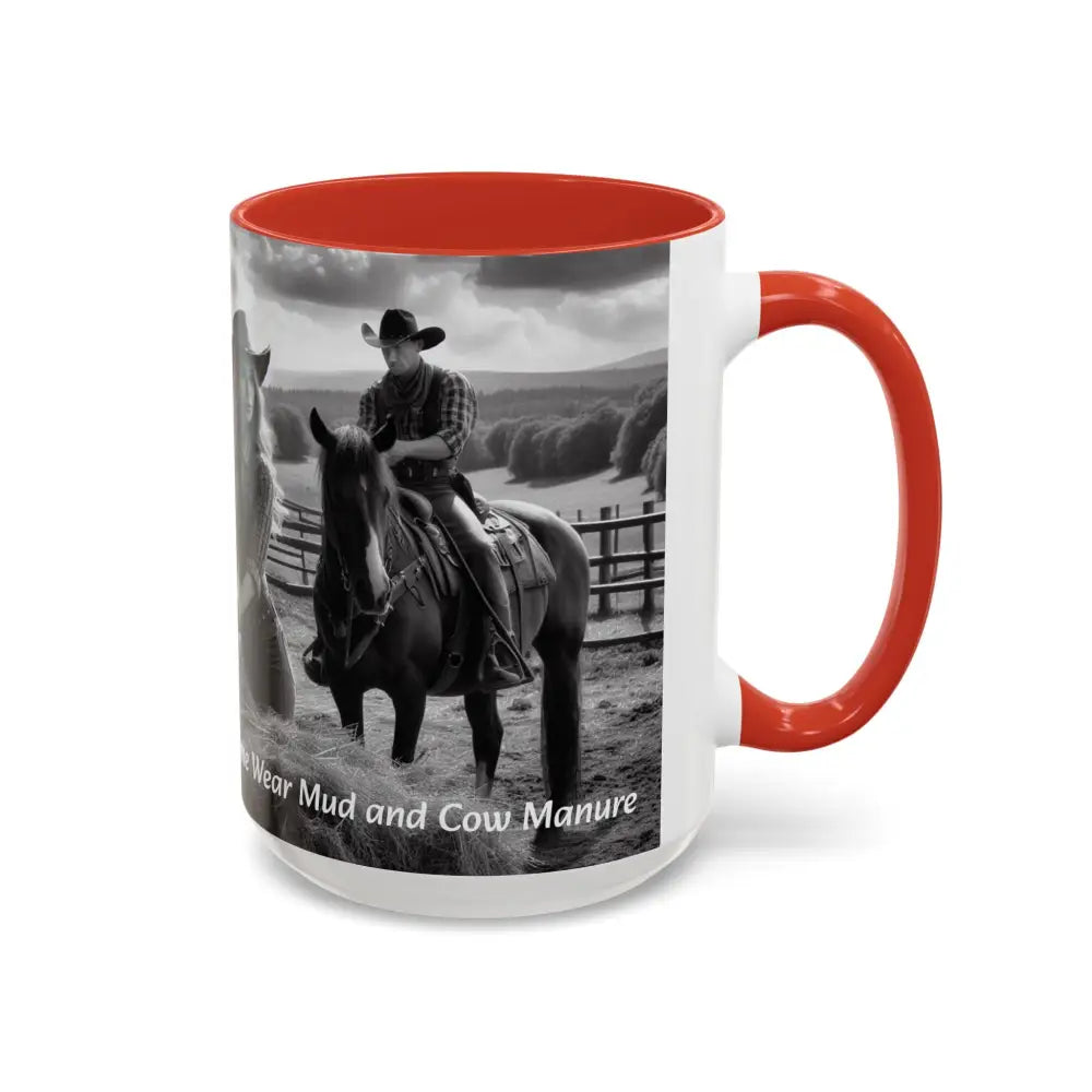 Farmers Wife Mug Funny Cowgirl Coffee Mug Trending Western Kitchen Decor 15oz - Mugs