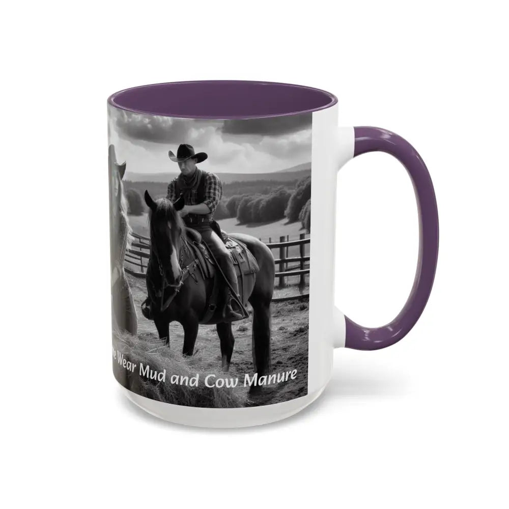 Farmers Wife Mug Funny Cowgirl Coffee Mug Trending Western Kitchen Decor 15oz - Mugs