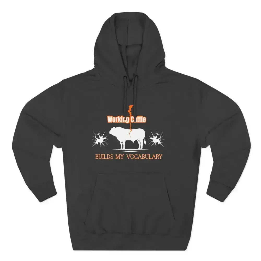 Fleece Farm Hoodie - Cattle Rancher Apparel, Christmas Gifts for Men - The Best New Thing