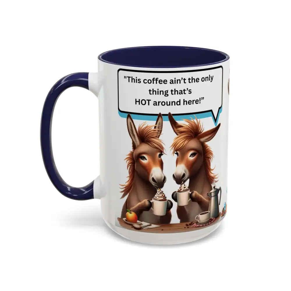 Flirty Sassy Donkey Country Mug Mule Lover Gift Idea 15oz - Mugs