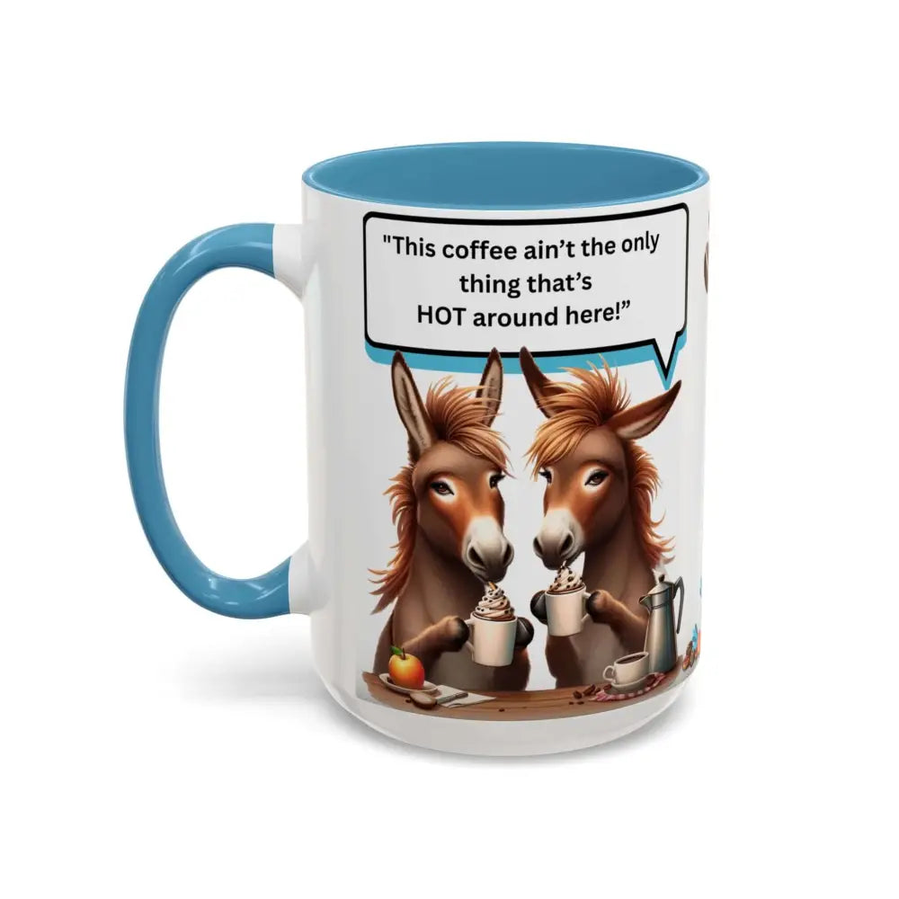 Flirty Sassy Donkey Country Mug Mule Lover Gift Idea 15oz - Mugs