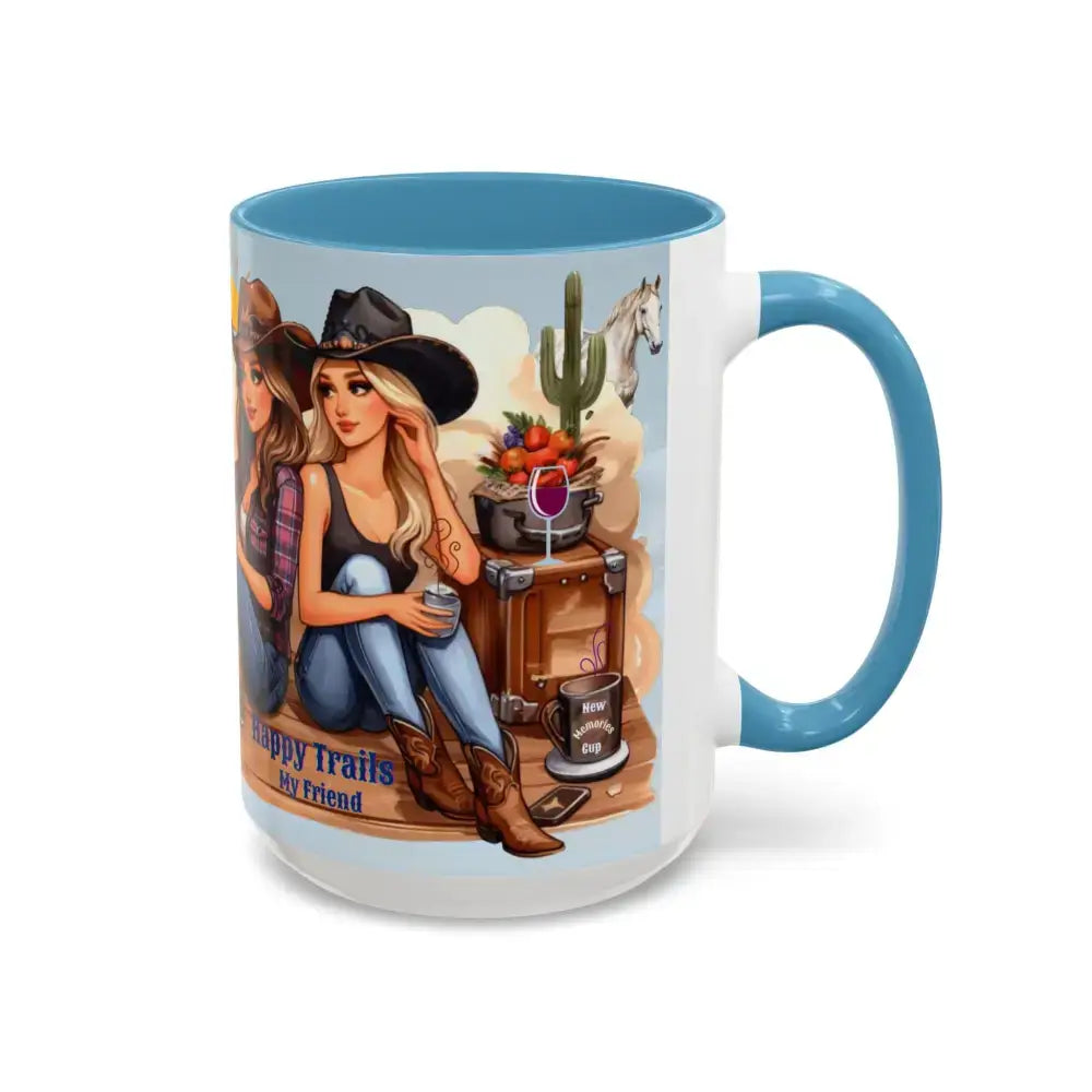 Customizable Friendship Coffee Mug - Cowgirl Friendship Gifts Western Gift Ideas - Mugs