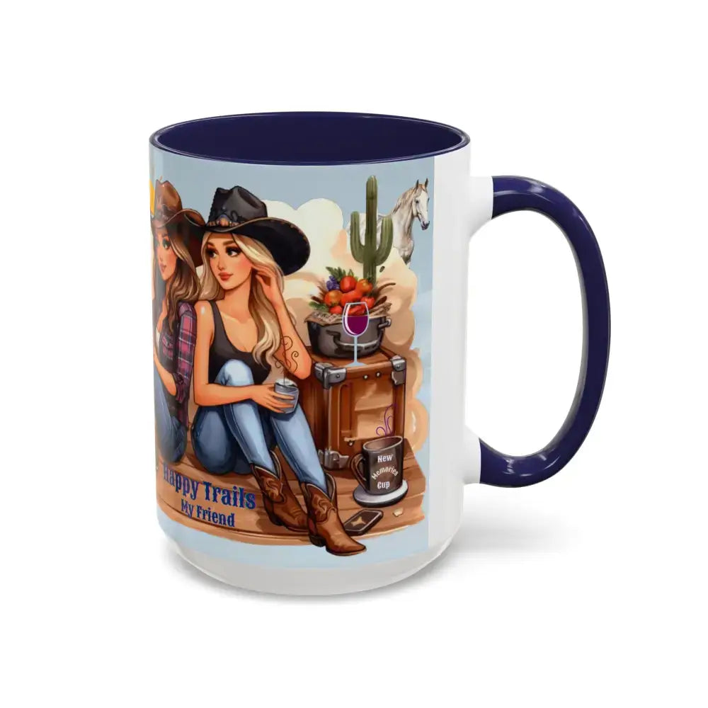 Customizable Friendship Coffee Mug - Cowgirl Friendship Gifts Western Gift Ideas - Mugs