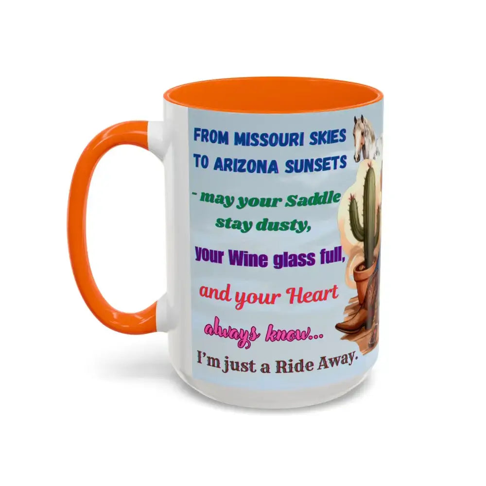 Customizable Friendship Coffee Mug - Cowgirl Friendship Gifts Western Gift Ideas - Mugs