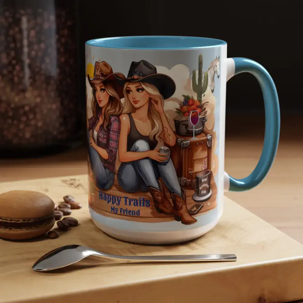 Customizable Friendship Coffee Mug - Cowgirl Friendship Gifts Western Gift Ideas - Mugs