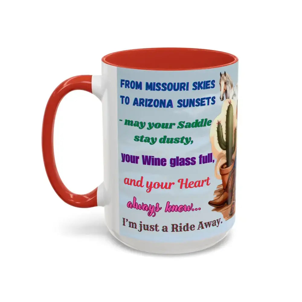 Customizable Friendship Coffee Mug - Cowgirl Friendship Gifts Western Gift Ideas - Mugs
