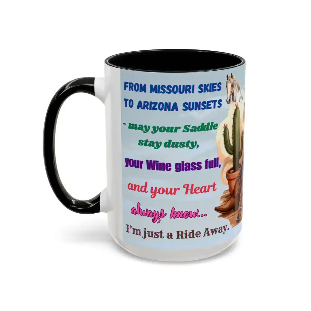 Customizable Friendship Coffee Mug - Cowgirl Friendship Gifts Western Gift Ideas - Mugs
