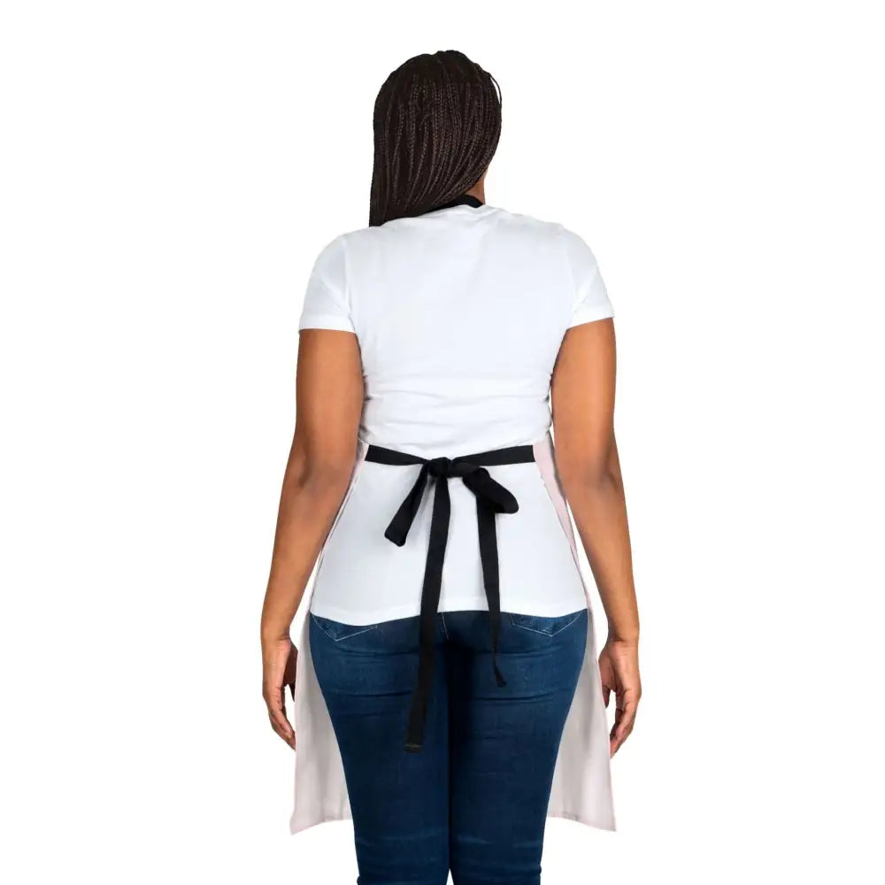 Fun Apron for Moms - ’World’s Greatest Mom’ Design Country Apron for Greatest Mama - One size / Black / Pink - Apron
