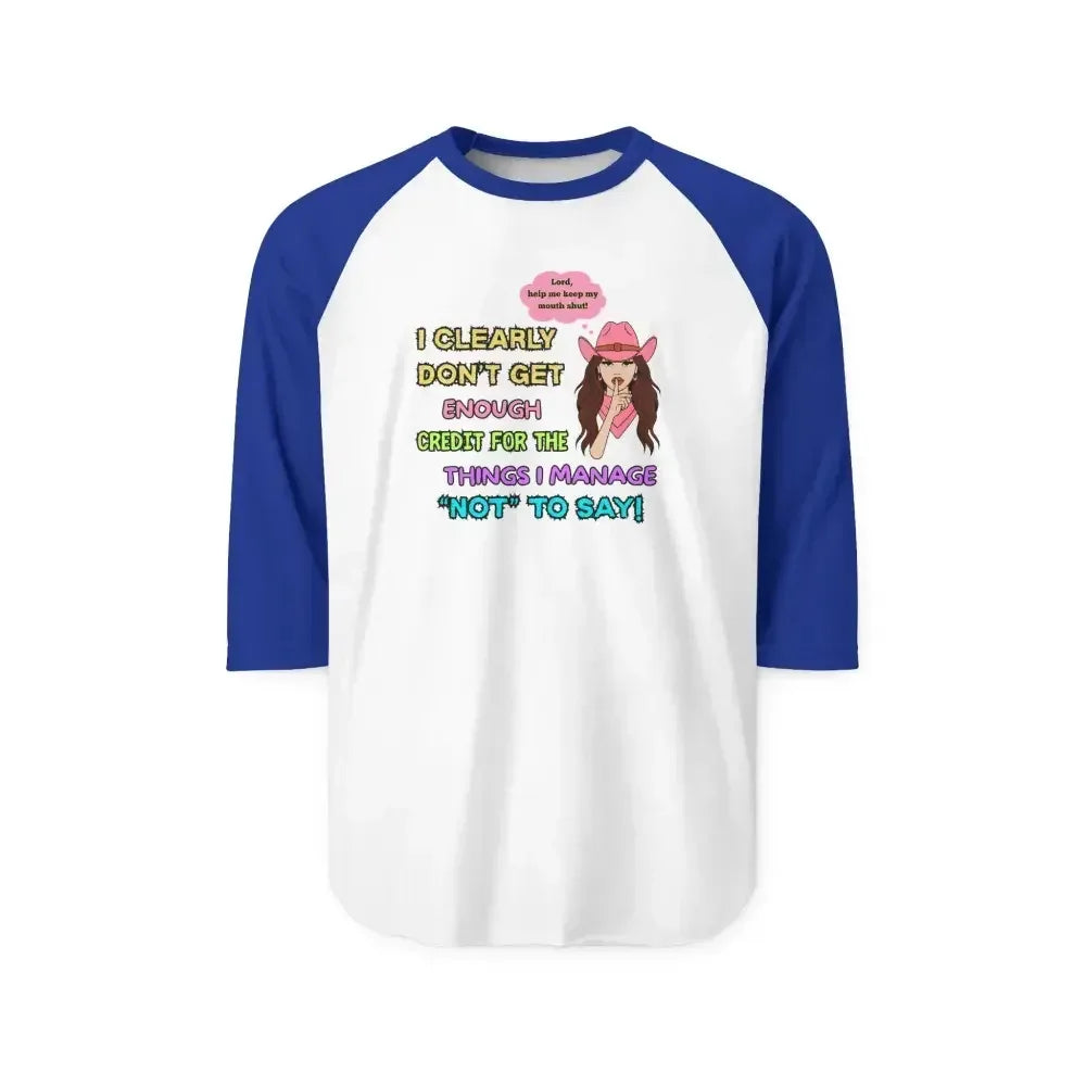 Fun Raglan Shirt, Sassy Cowgirl Shirt, Cowgirl Apparel, Humorous Gifts - The Best New Thing