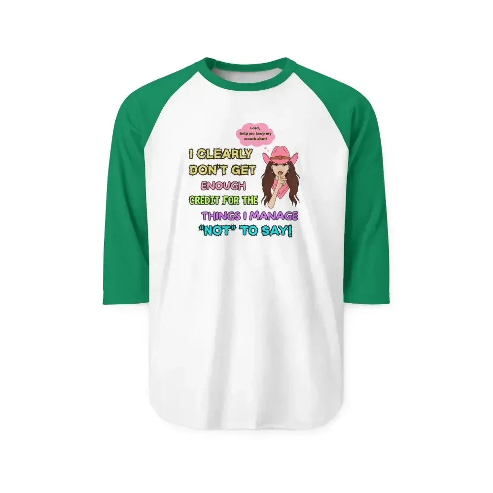 Fun Raglan Shirt, Sassy Cowgirl Shirt, Cowgirl Apparel, Humorous Gifts - The Best New Thing