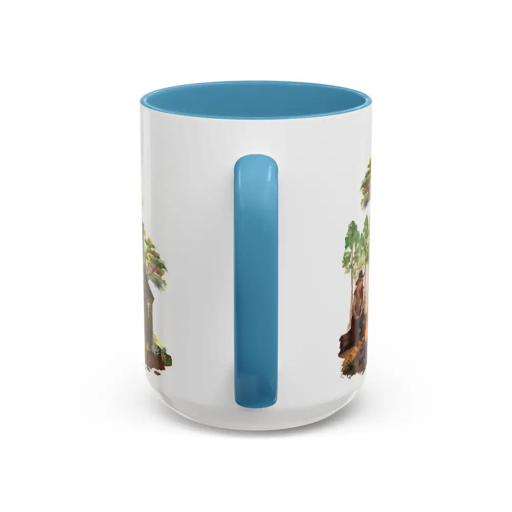 Fundraiser Coffee Mug - Larkin Coffer Annual Trail Ride Fundraiser 15 oz Custom Horse Lover Cups - Mug