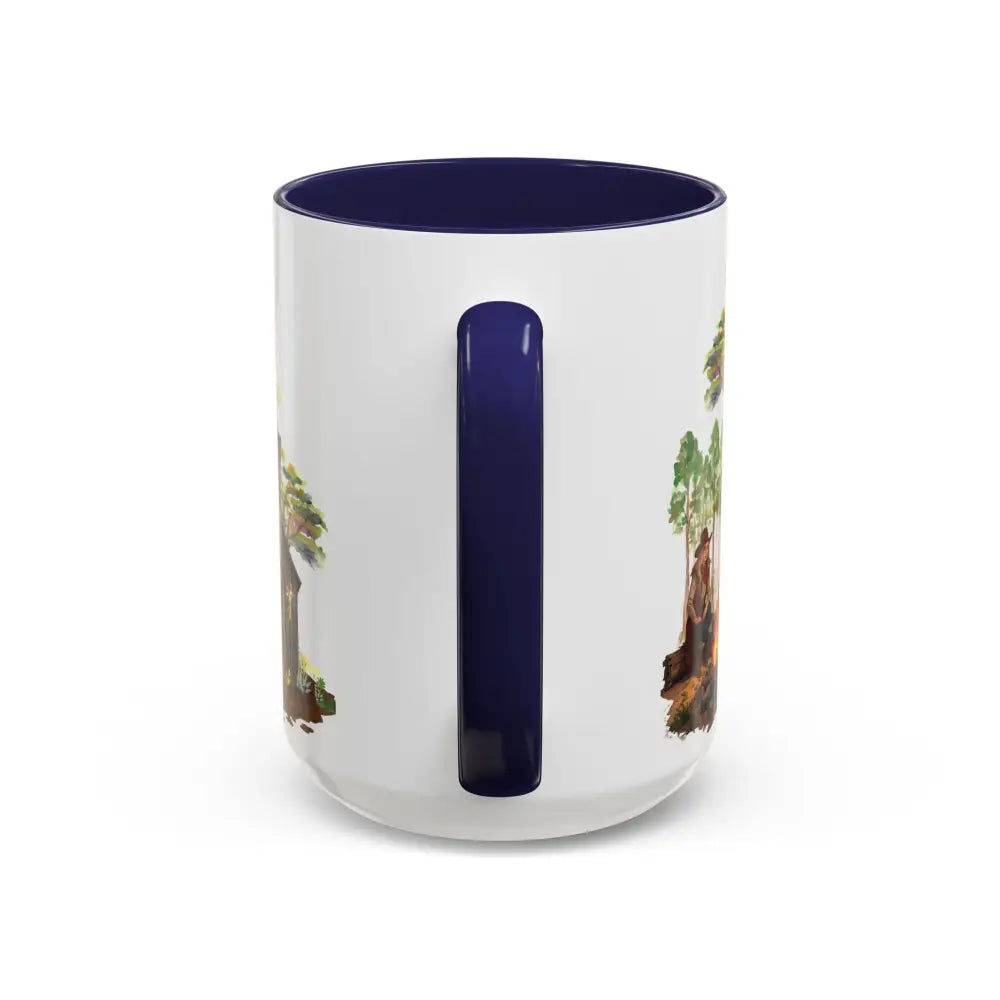 Fundraiser Coffee Mug - Larkin Coffer Annual Trail Ride Fundraiser 15 oz Custom Horse Lover Cups - Mug