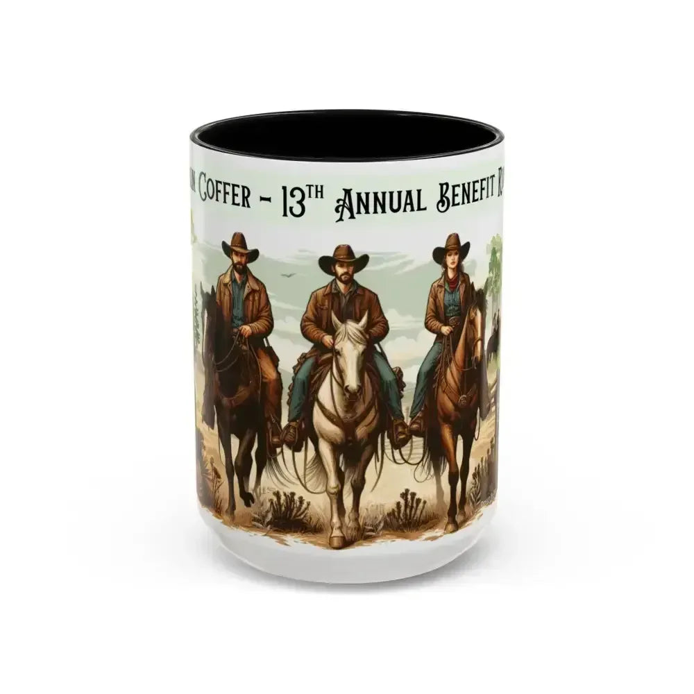 Fundraiser Coffee Mug - Larkin Coffer Annual Trail Ride Fundraiser - The Best New Thing