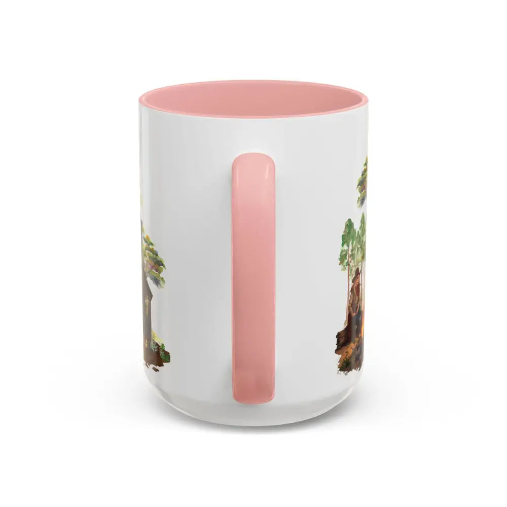 Fundraiser Coffee Mug - Larkin Coffer Annual Trail Ride Fundraiser 15 oz Custom Horse Lover Cups - Mug