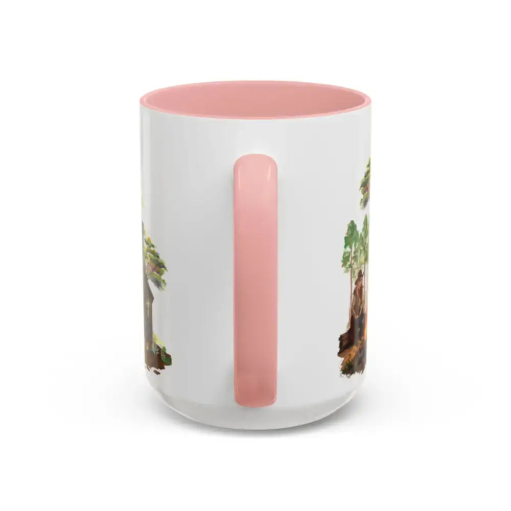 Fundraiser Coffee Mug - Larkin Coffer Annual Trail Ride Fundraiser 15 oz Custom Horse Lover Cups - Mug