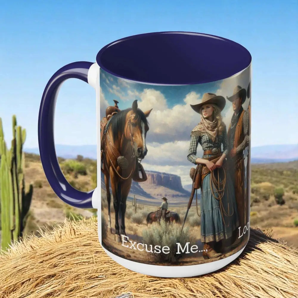 Good Cup of Country Coffee Mug Looks Like You Love Me Western Coffee Cup 15oz Cowgirl Coffee Mugs - Mugs