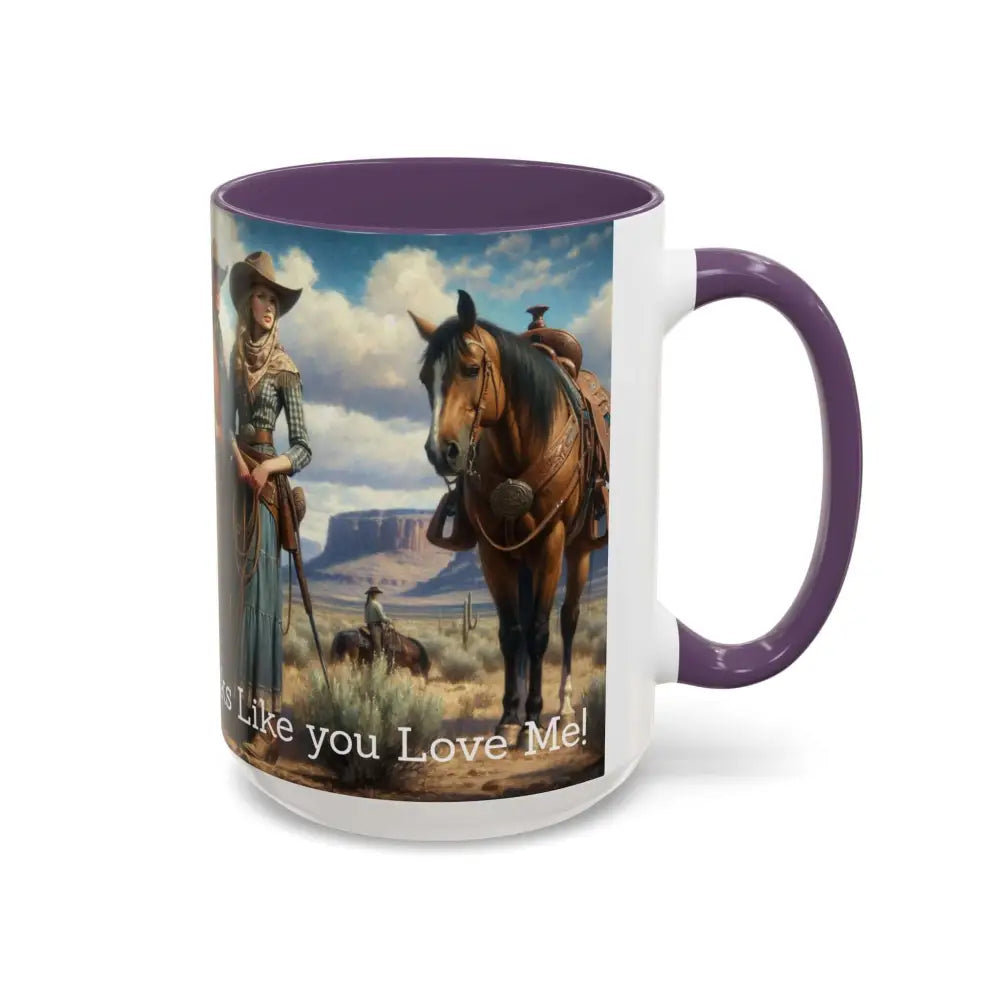 Good Cup of Country Coffee Mug Looks Like You Love Me Western Coffee Cup 15oz Cowgirl Coffee Mugs - Mugs