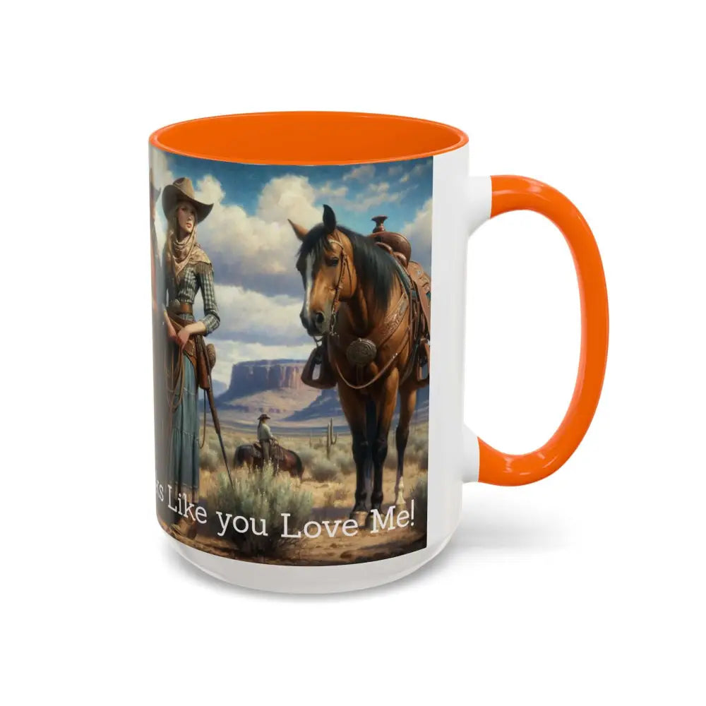 Good Cup of Country Coffee Mug Looks Like You Love Me Western Coffee Cup 15oz Cowgirl Coffee Mugs - Mugs