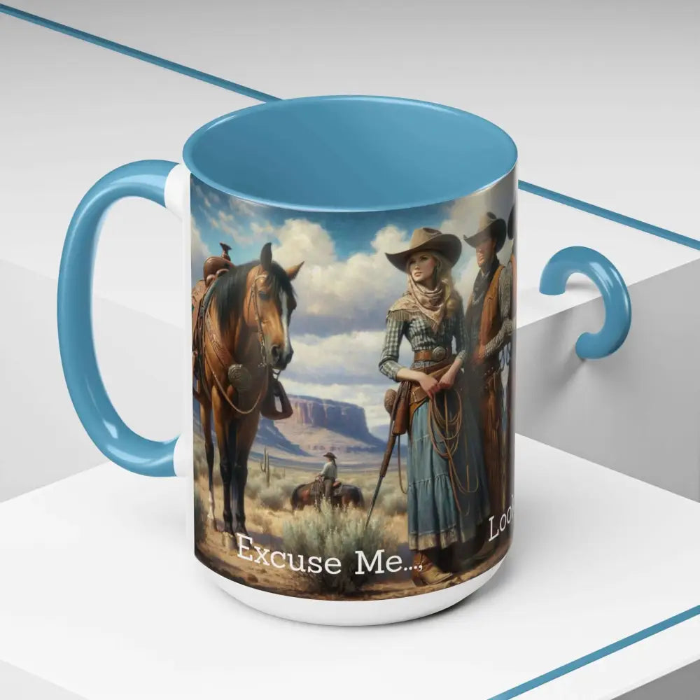 Good Cup of Country Coffee Mug Looks Like You Love Me Western Coffee Cup 15oz Cowgirl Coffee Mugs - Mugs